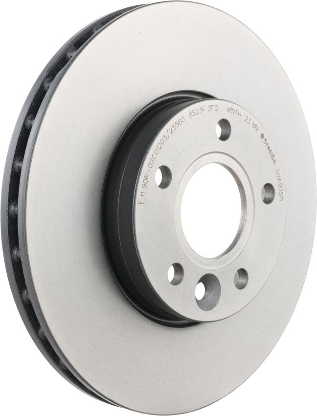 Brembo KT00875 Brembo ceramic brake pad and UV coated PVT  brake disc kit