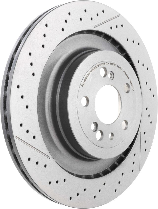 Brembo 09.A907.11 Premium Coated Vented Brake Rotor