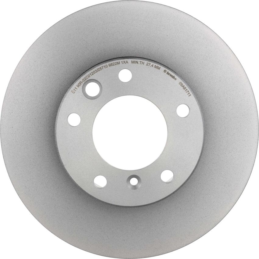 Brembo 09.A917.11 Premium Coated Vented Brake Rotor