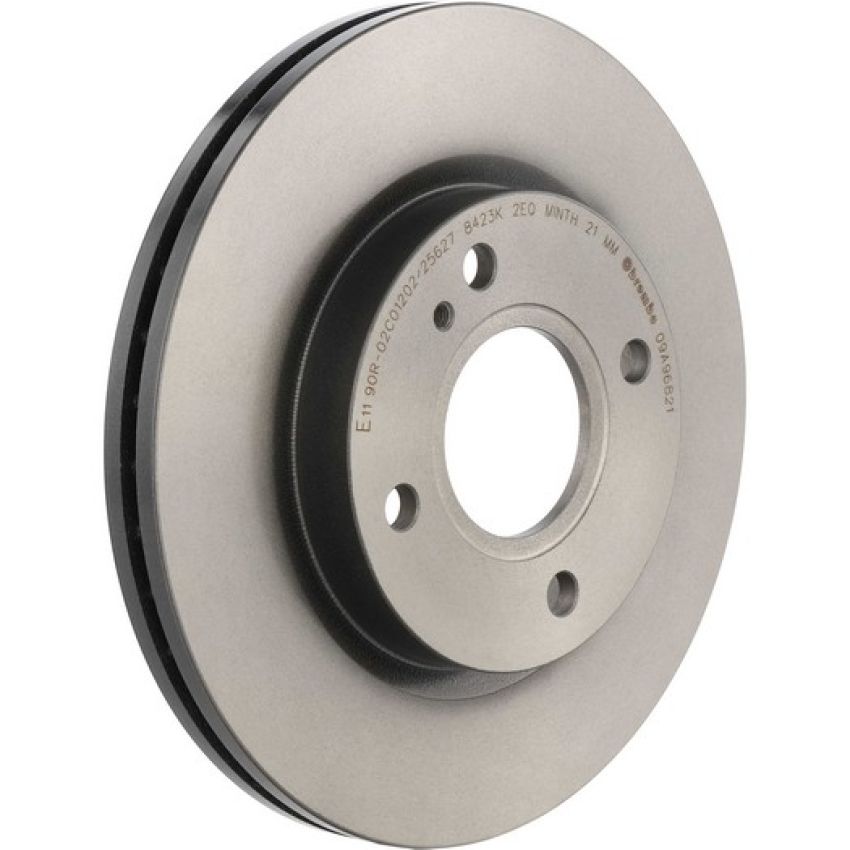 Brembo 09.A968.21 Premium Coated Vented Brake Rotor