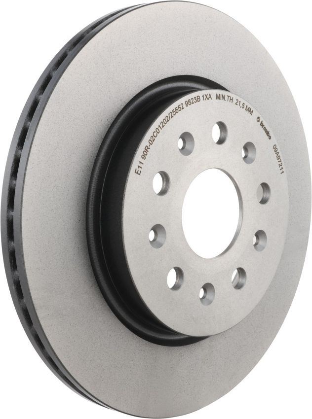 Brembo 09.A972.11 Premium Coated Vented Brake Rotor