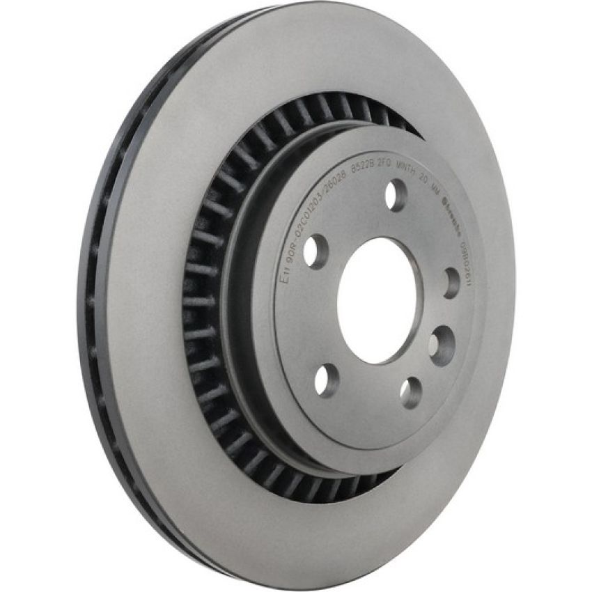 Brembo 09.B026.11 Premium Coated Vented Brake Rotor