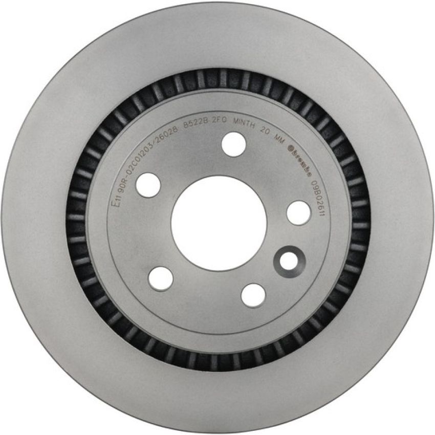 Brembo 09.B026.11 Premium Coated Vented Brake Rotor