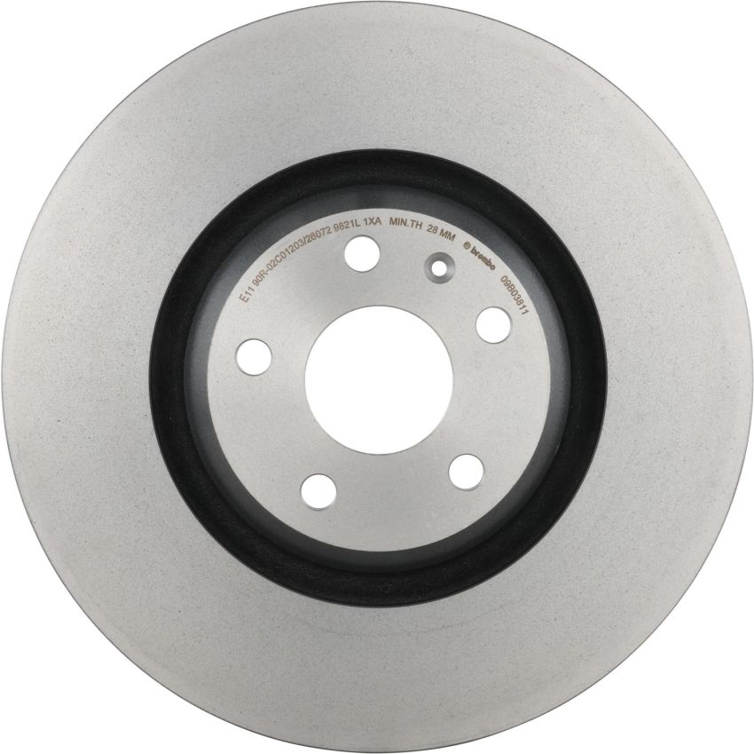 Brembo 09.B038.11 Premium Coated Vented Brake Rotor