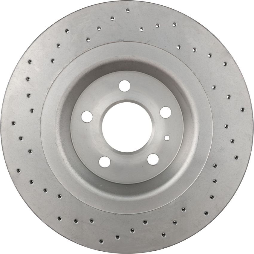 Brembo 09.B040.1X Premium UV Coated Xtra Cross Drilled Brake Rotor