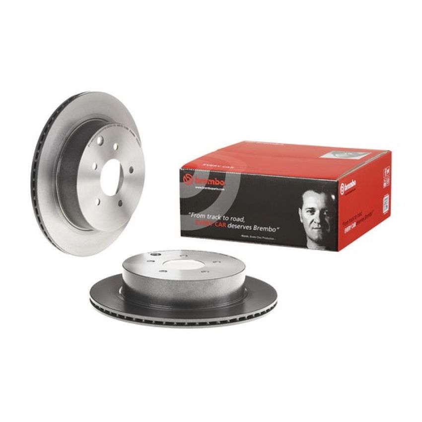 Brembo 09.B265.11 Premium Coated Vented Brake Rotor