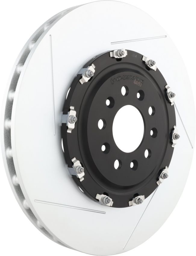 Brembo 09.B324.13 Premium Floating Two Piece UV Coated Vented Drilled And Slotted Brake Rotor