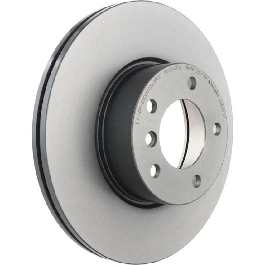 Brembo 09.B337.21 Premium Coated Vented Brake Rotor