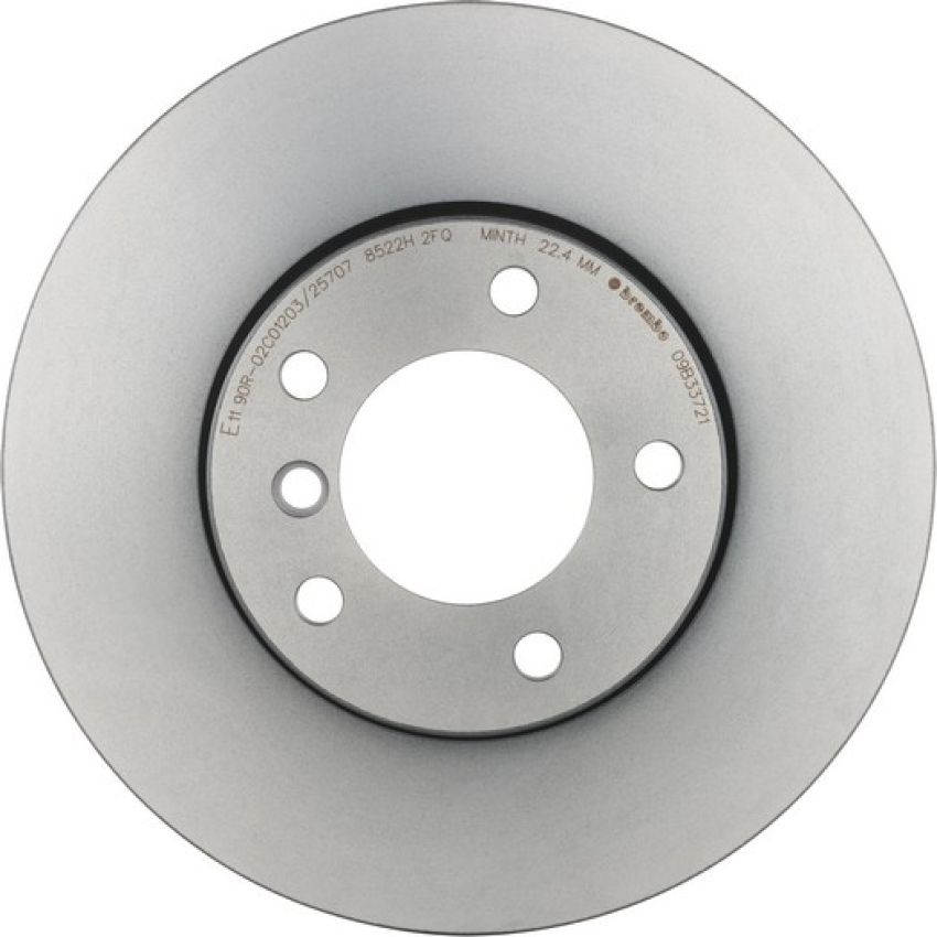 Brembo 09.B337.21 Premium Coated Vented Brake Rotor