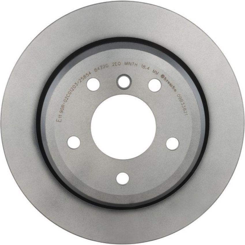 Brembo 09.B338.21 Premium Coated Vented Brake Rotor