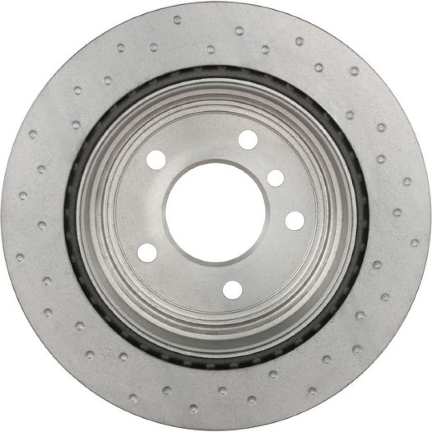 Brembo 09.B338.2X Premium UV Coated Xtra Cross Drilled Brake Rotor