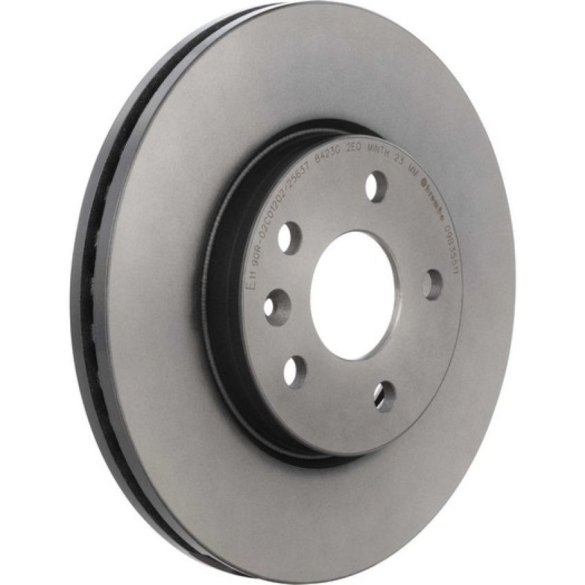 Brembo 09.B355.11 Premium Coated Vented Brake Rotor