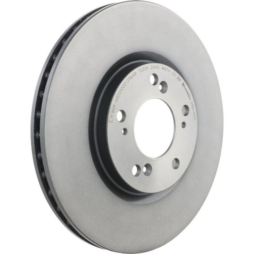 Brembo KT00600 Brembo ceramic brake pad and UV coated vented  brake disc kit