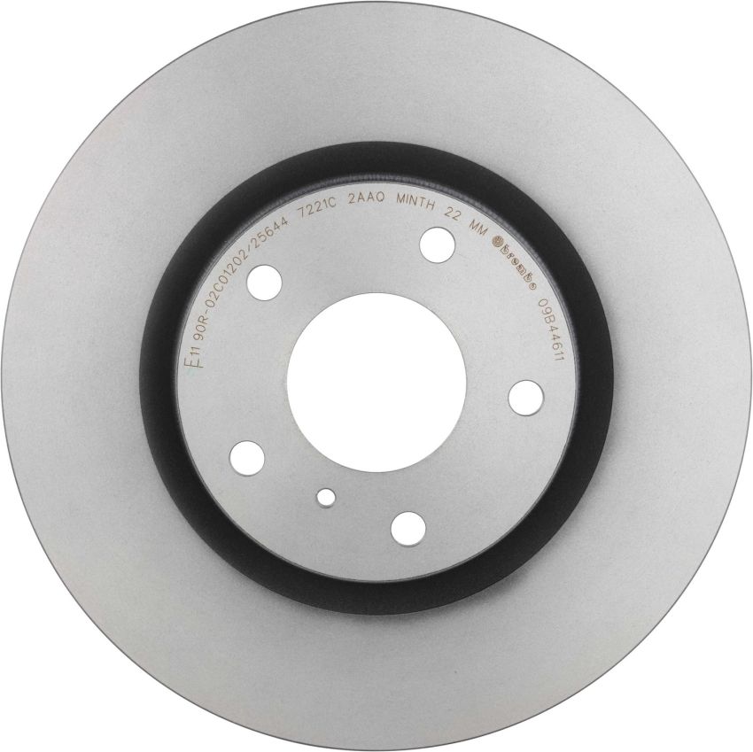 Brembo 09.B446.11 Premium Coated Vented Brake Rotor