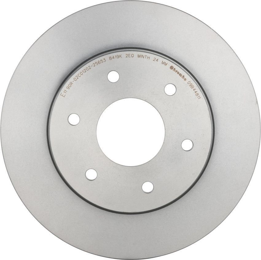 Brembo 09.B448.11 Premium Coated Vented Brake Rotor
