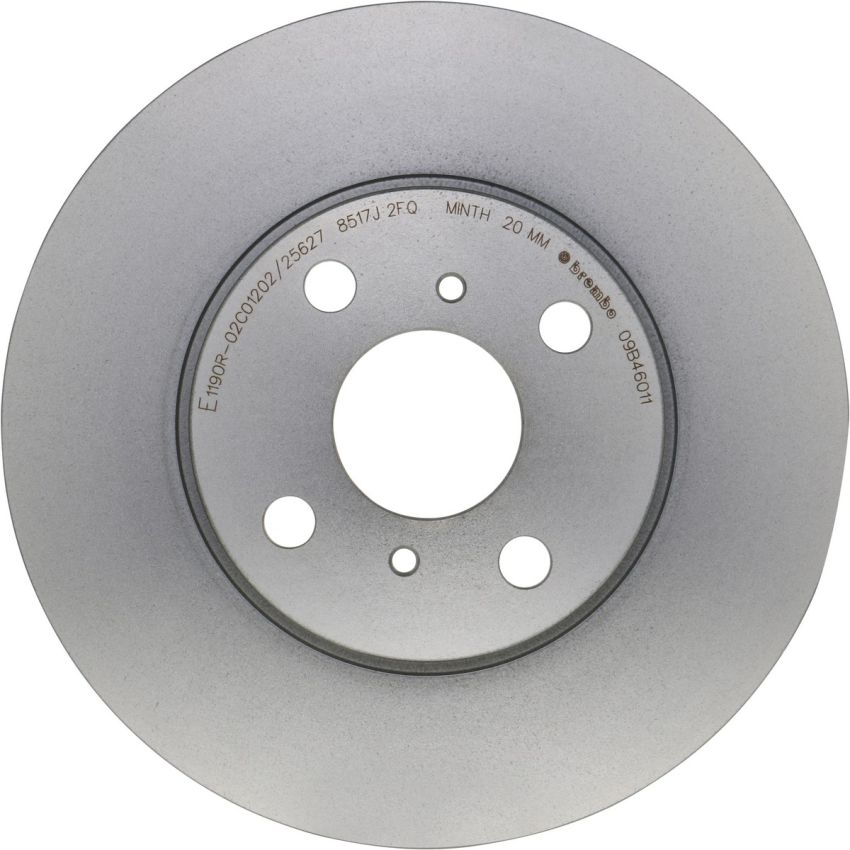 Brembo 09.B460.11 Premium Coated Vented Brake Rotor