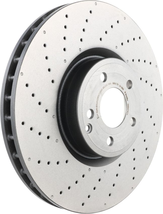 Brembo 09.B474.11 Premium Coated Vented Brake Rotor