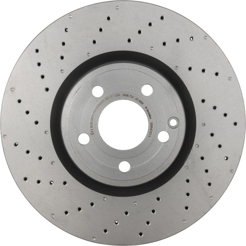 Brembo 09.B475.11 Premium Coated Vented Brake Rotor
