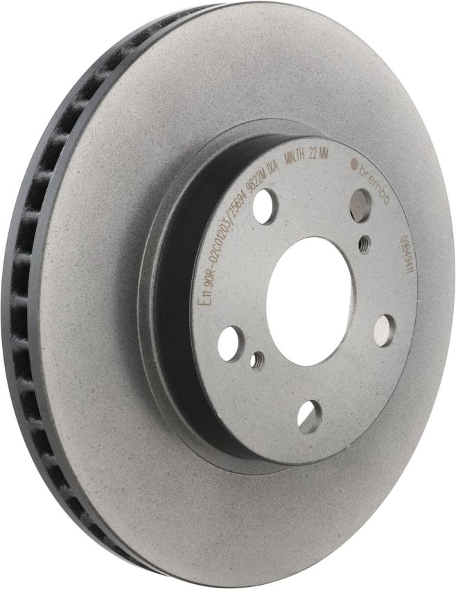 Brembo 09.B494.11 Premium Coated Vented Brake Rotor