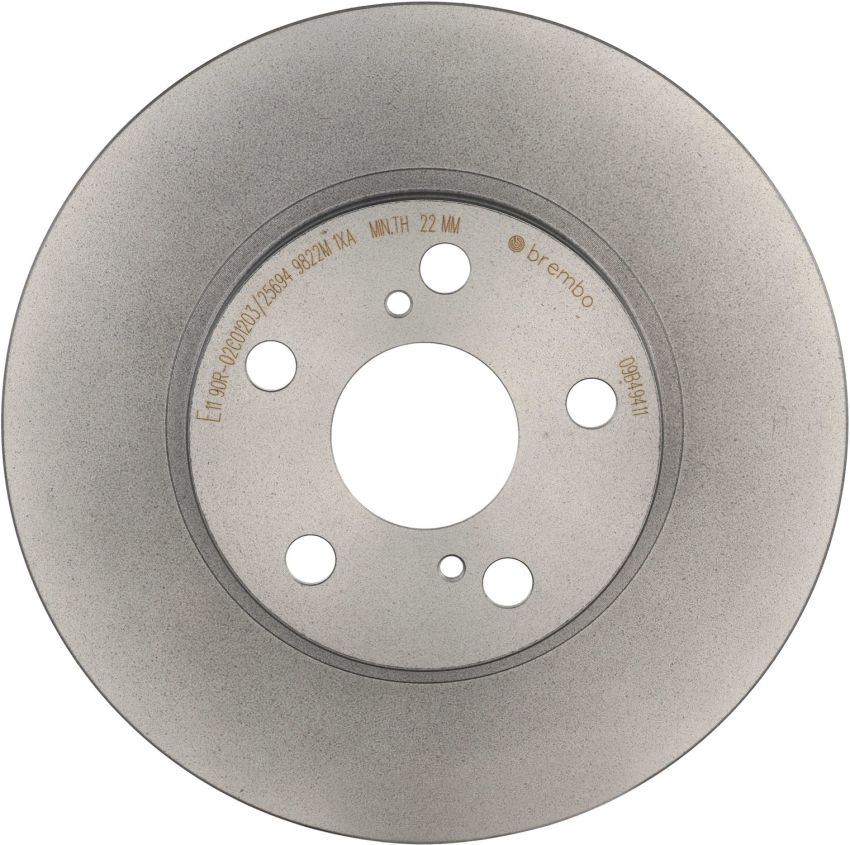 Brembo 09.B494.11 Premium Coated Vented Brake Rotor