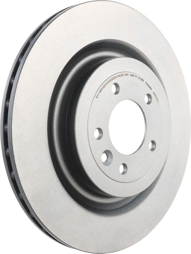 Brembo 09.B504.11 Premium Coated Vented Brake Rotor