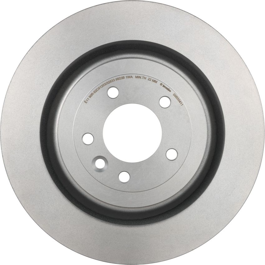 Brembo 09.B504.11 Premium Coated Vented Brake Rotor