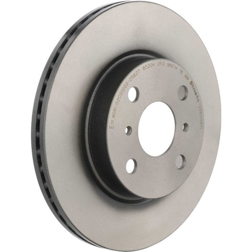 Brembo 09.B508.11 Premium Coated Vented Brake Rotor