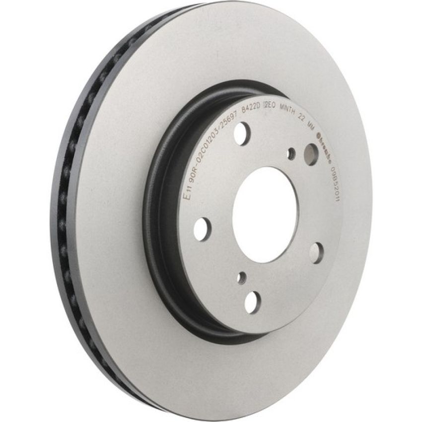 Brembo 09.B520.11 Premium Coated Vented Brake Rotor
