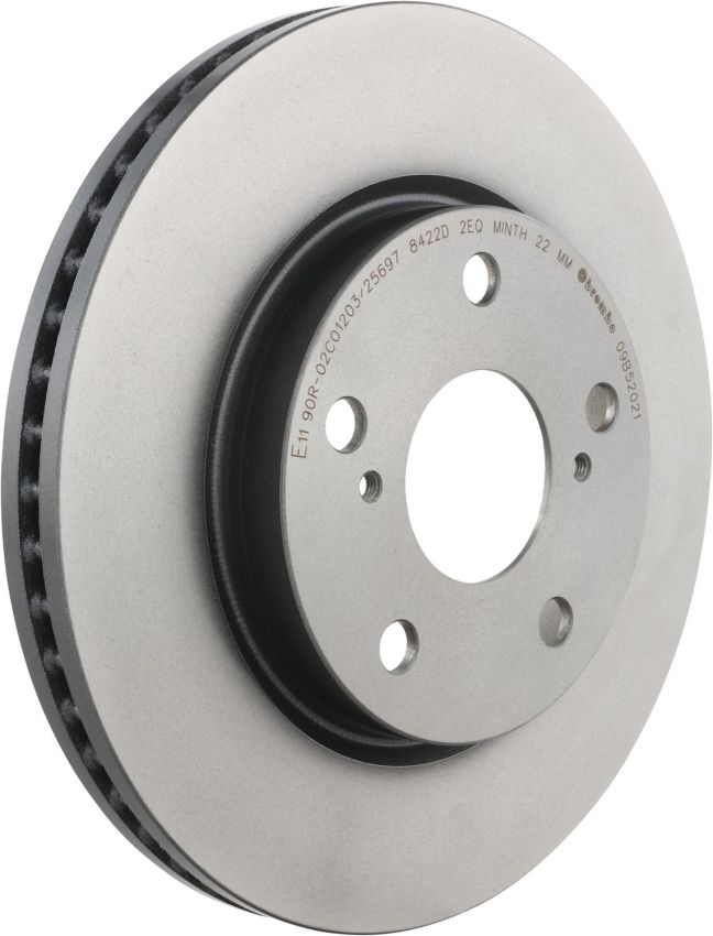 Brembo 09.B520.21 Premium Coated Vented Brake Rotor