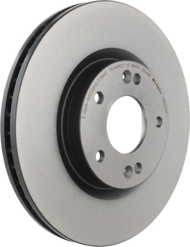 Brembo 09.B525.11 Premium Coated Vented Brake Rotor