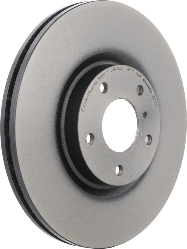 Brembo 09.B530.11 Premium Coated Vented Brake Rotor