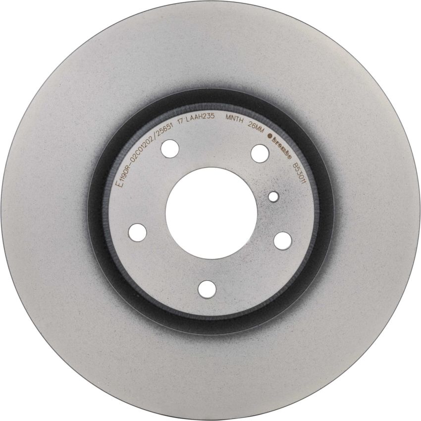 Brembo 09.B530.11 Premium Coated Vented Brake Rotor