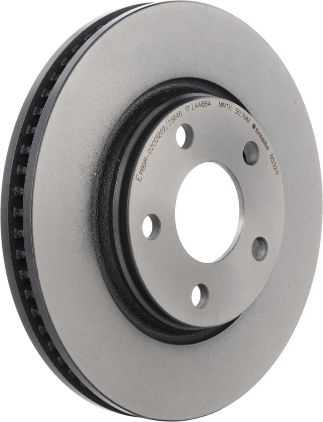 Brembo 09.B532.11 Premium Coated Vented Brake Rotor