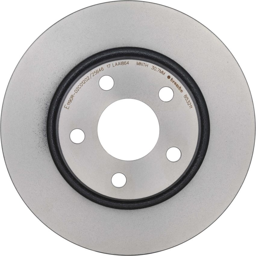 Brembo 09.B532.11 Premium Coated Vented Brake Rotor