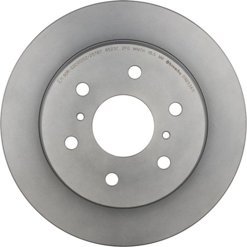 Brembo 09.B534.11 Premium Coated Vented Brake Rotor