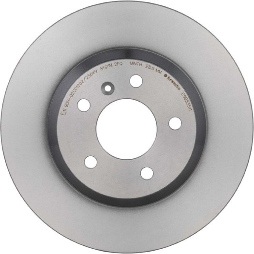 Brembo 09.B535.11 Premium Coated Vented Brake Rotor