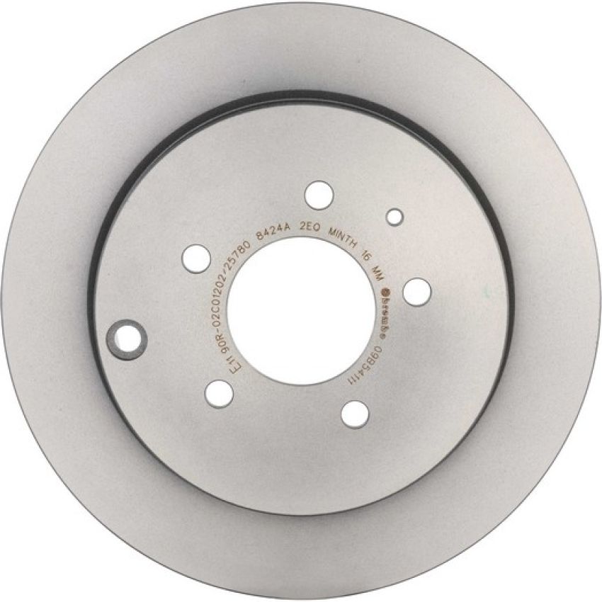 Brembo 09.B541.11 Premium Coated Vented Brake Rotor