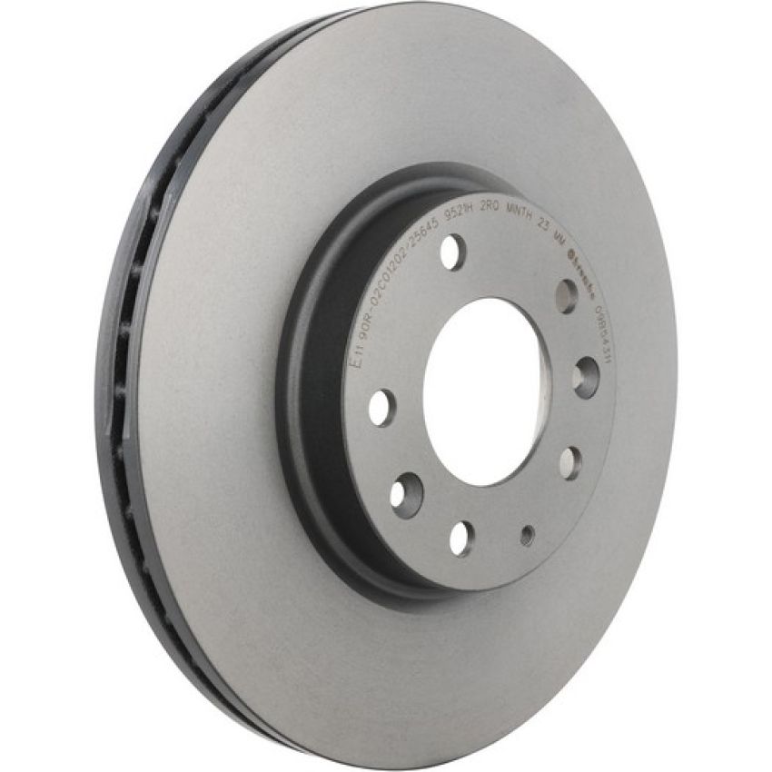 Brembo 09.B543.11 Premium Coated Vented Brake Rotor
