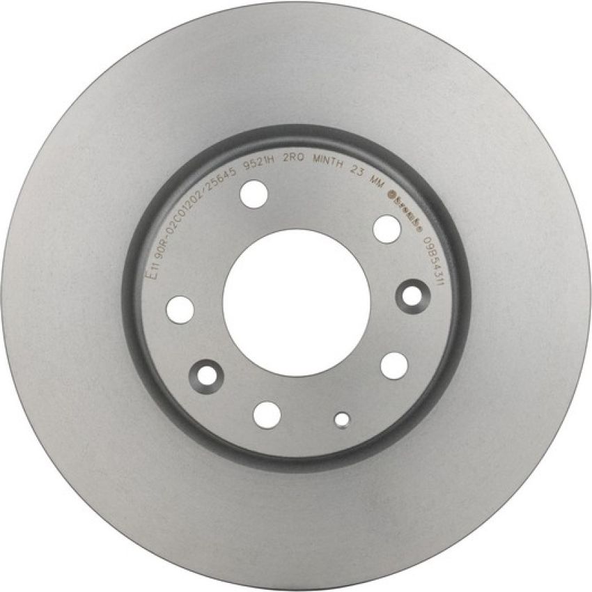 Brembo 09.B543.11 Premium Coated Vented Brake Rotor