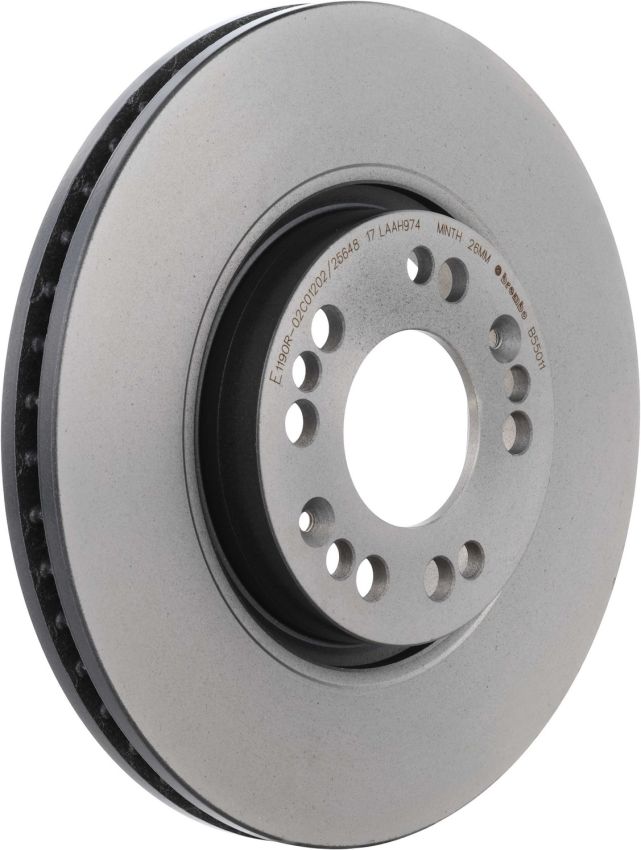 Brembo 09.B550.11 Premium Coated Vented Brake Rotor