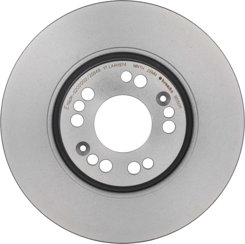 Brembo 09.B550.11 Premium Coated Vented Brake Rotor