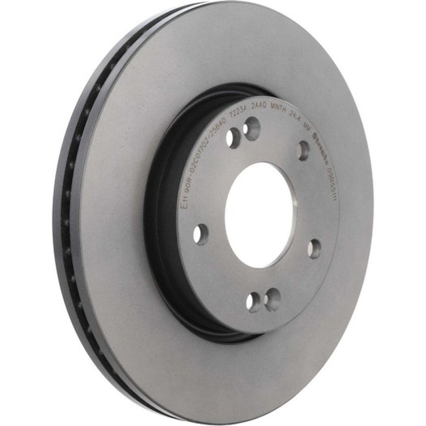 Brembo KT00916 Brembo ceramic brake pad and UV coated vented  brake disc kit