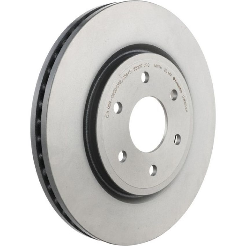 Brembo 09.B552.11 Premium Coated Vented Brake Rotor