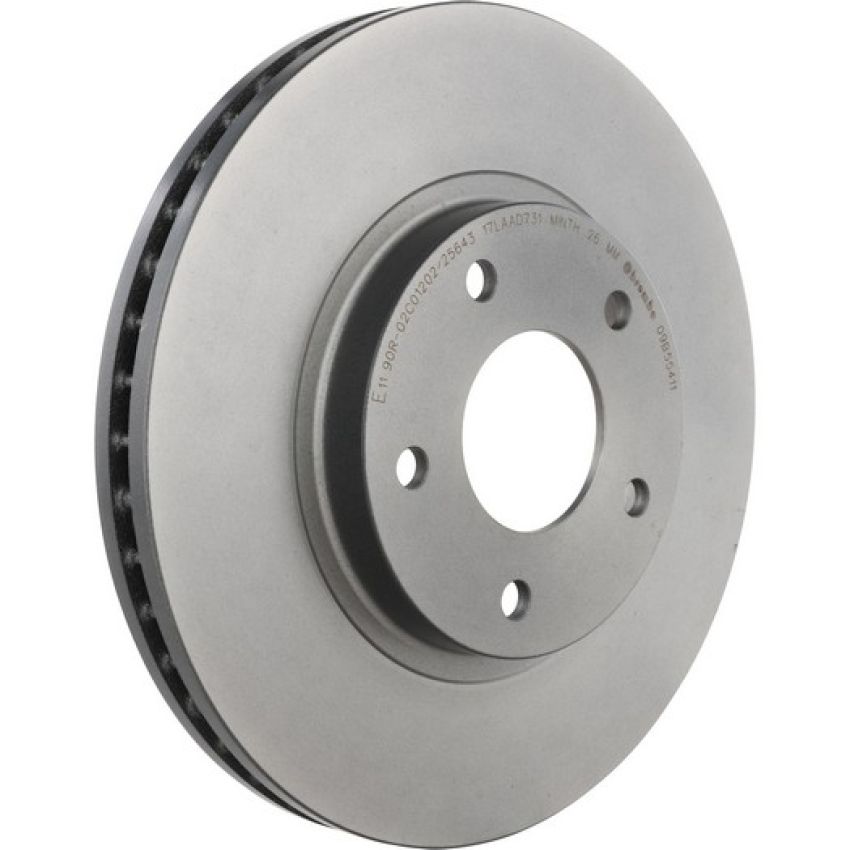 Brembo 09.B554.11 Premium Coated Vented Brake Rotor
