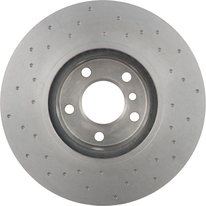 Brembo 09.B570.1X Premium UV Coated Xtra Cross Drilled Brake Rotor