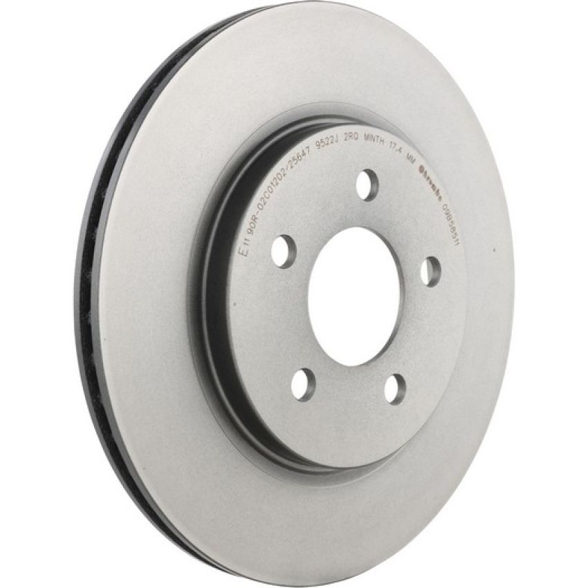 Brembo 09.B585.11 Premium Coated Vented Brake Rotor