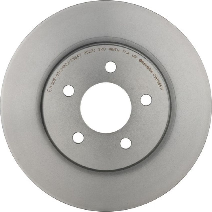 Brembo 09.B585.11 Premium Coated Vented Brake Rotor