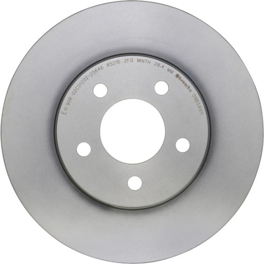 Brembo 09.B589.11 Premium Coated Vented Brake Rotor