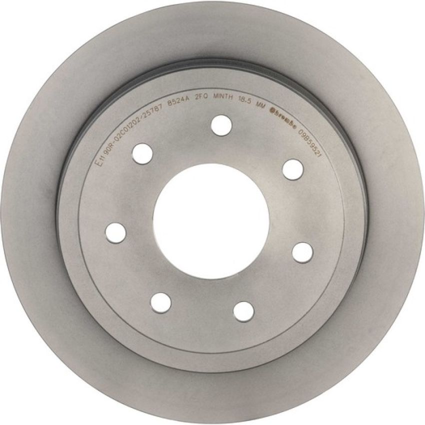Brembo 09.B595.21 Premium Coated Vented Brake Rotor