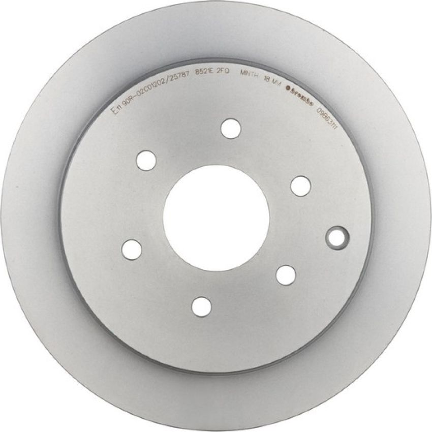 Brembo 09.B631.11 Premium Coated Vented Brake Rotor